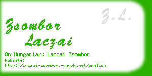 zsombor laczai business card